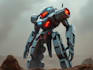 design high quality robot, mech, cyberpunk, concepts