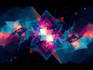create abstract geometric digital art