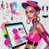 draw fashion illustrations and sketch with tech pack