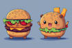 design cute vector cartoon characters for animation