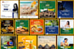 design creative facebook ads and 30 custom posts for social media