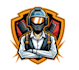 create robot logo in high definition