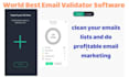 install rs email verifier licensed software for accurate email validation,emails