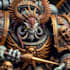 warhammer 40k table top miniature painter