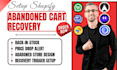 setup shopify abandoned cart cartly postscript amplified email sendvio ctx dondy