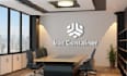 design zoom virtual background professionally with 3d logo