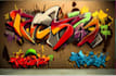 create graffiti pop art designs and murals