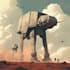 create star wars and sci fi illustration
