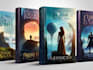 design fantasy, romance and sci fi book covers
