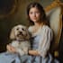do royal pet and owner portrait