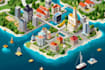 draw high quality vector or isometric map illustrations