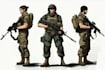 draw 2d game art military character design