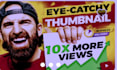 design an attractive and unique youtube thumbnails design