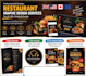 design a professional restaurant menu, flyer and brochure