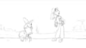 do 2d traditional animation, 2d hand drawn, frame by frame, line art animation