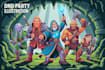 illustrate your dnd adventuring party in epic style