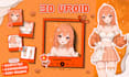 create 3d character model for vroid and vrchat avatar in unity