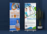 design roll up, pull up, retractable banner roller and event banner