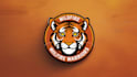 design tiger mascot logo with creative concepts