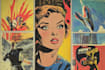 draw a retro vintage comic illustration