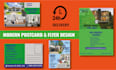 design any size flyer or poster and postcard or eddm