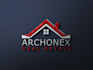 do real estate, home construction and property logo