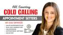 cold calling appointment setters high ticket sales closer sales representative