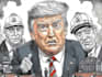 draw political cartoon and comic strip