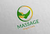 design a handwritten luxury massage therapy logo