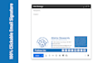 create a clickable html email signature for outlook gmail or apple mail or any