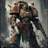 desing a warhammer 40k character illustration