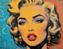 draw a retro pop art roy lichtenstein style