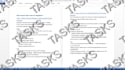 create internship style learning notes and project tasks on any topic