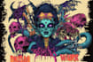 illustrate dark art psychedelic characters and creatures