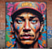 create street graffiti pop art or urban character
