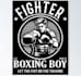 design boxer logo with express delivery