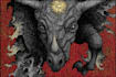 create dark art illustrations in pen and ink