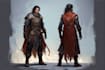 create a fantasy character concept art