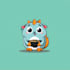 draw cute animal cartoon mascot character