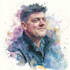 do personalised watercolour portrait