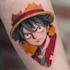 make comic cartoon anime tattoo design