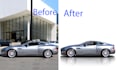 do  car reflection shadow background remove natural shadow refraction retouch