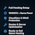 set up a full game hosting environment with pterodactyl whmcs an ddos protection