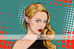 draw you in a retro pop art style
