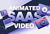 create saas animation video, software explainer video, saas animated vid eo app
