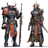 create a warhammer 40k space marine impression