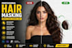 do professional image masking, hair masking and background removal