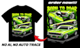 draw a car vector illustration for a tshirt design