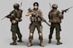 draw 2d game art military character design