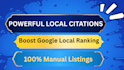 build powerful local citations for local SEO ranking